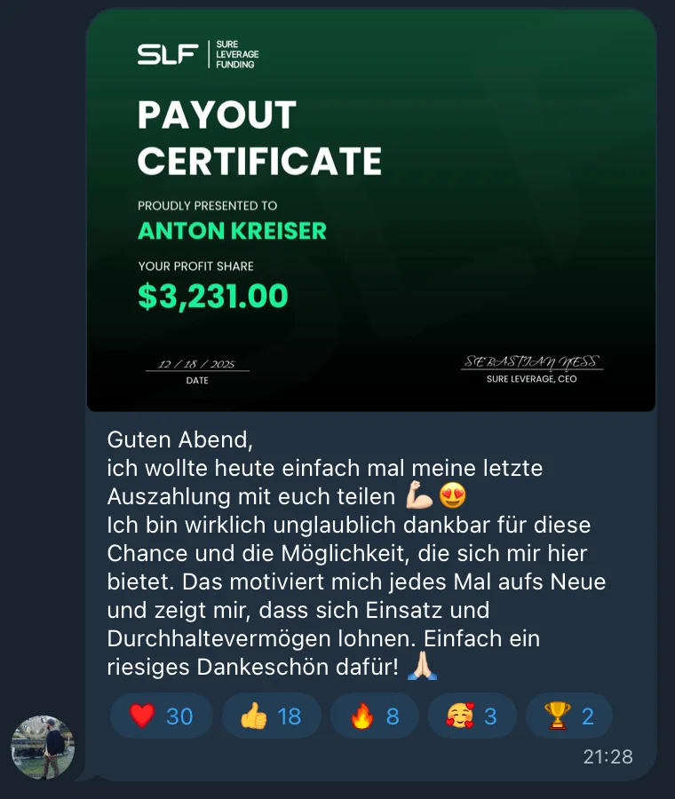 Payout Certificate $3231